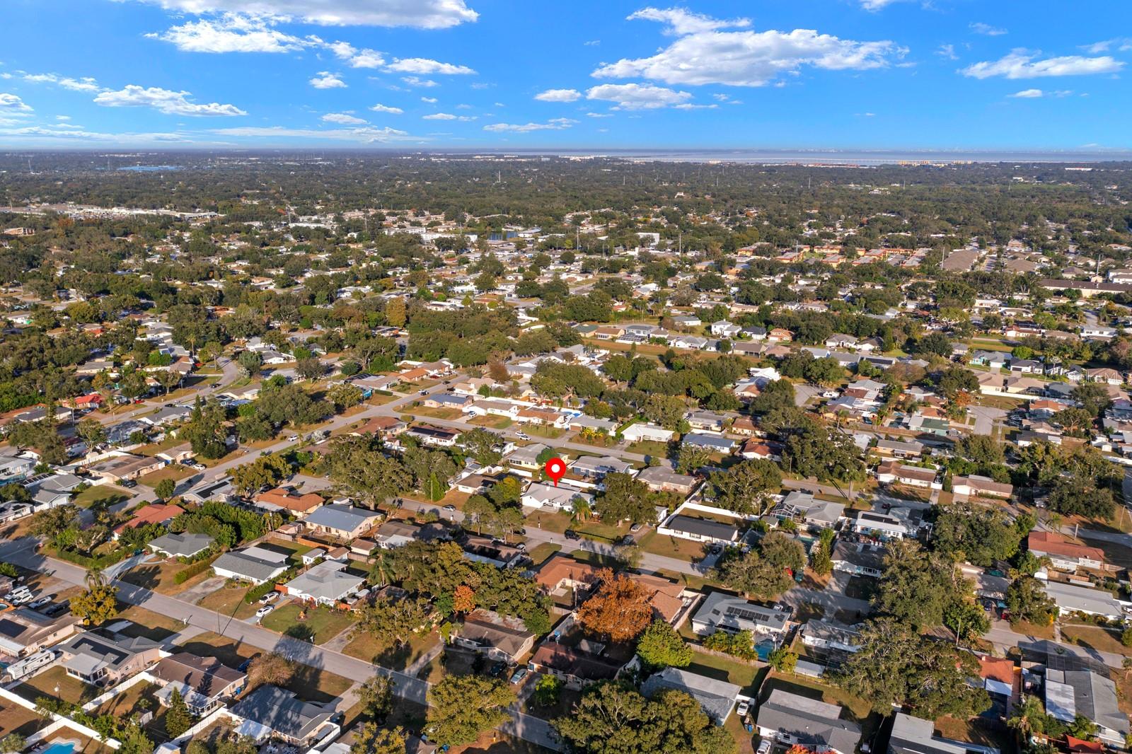 Minutes from the beach