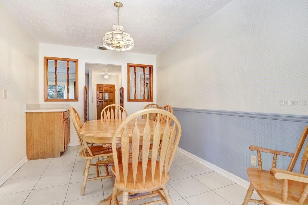 Dining Room looking back to front door