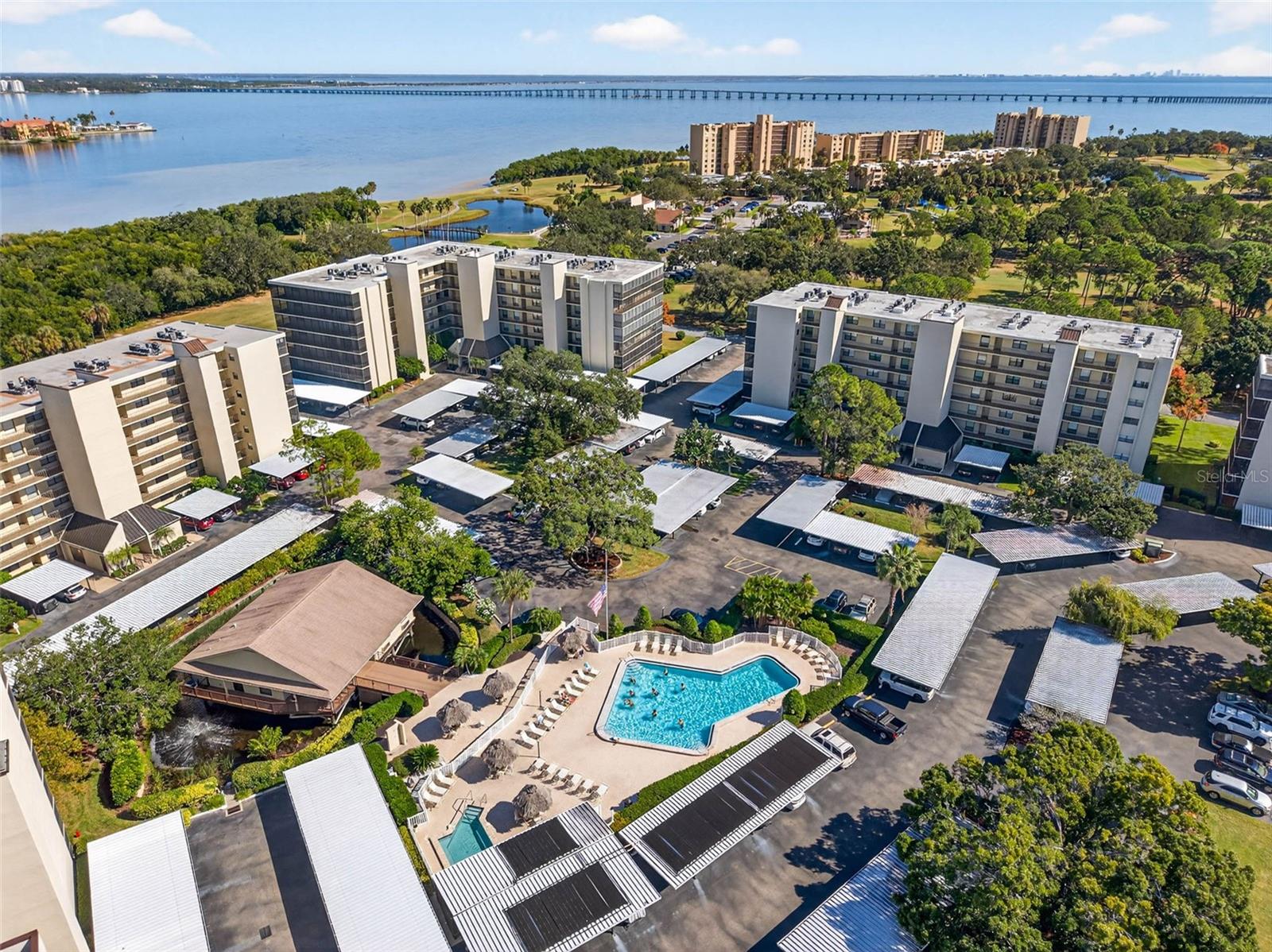 Aerial view of Cove Cay