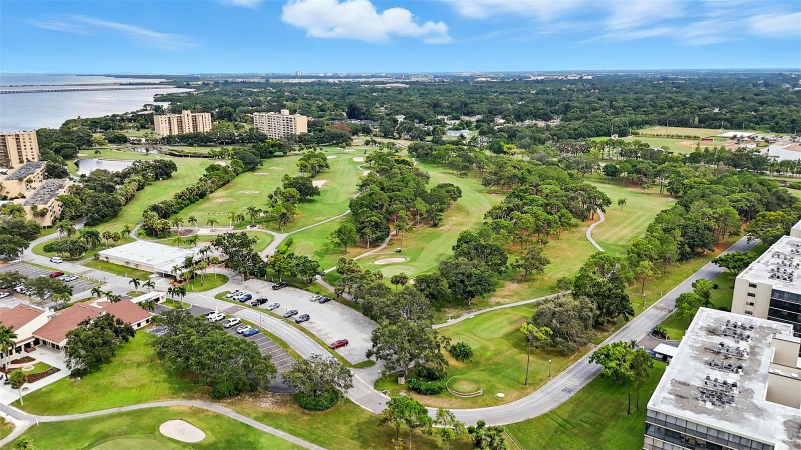 Aerial view of Cove Cay Community & Golf Course