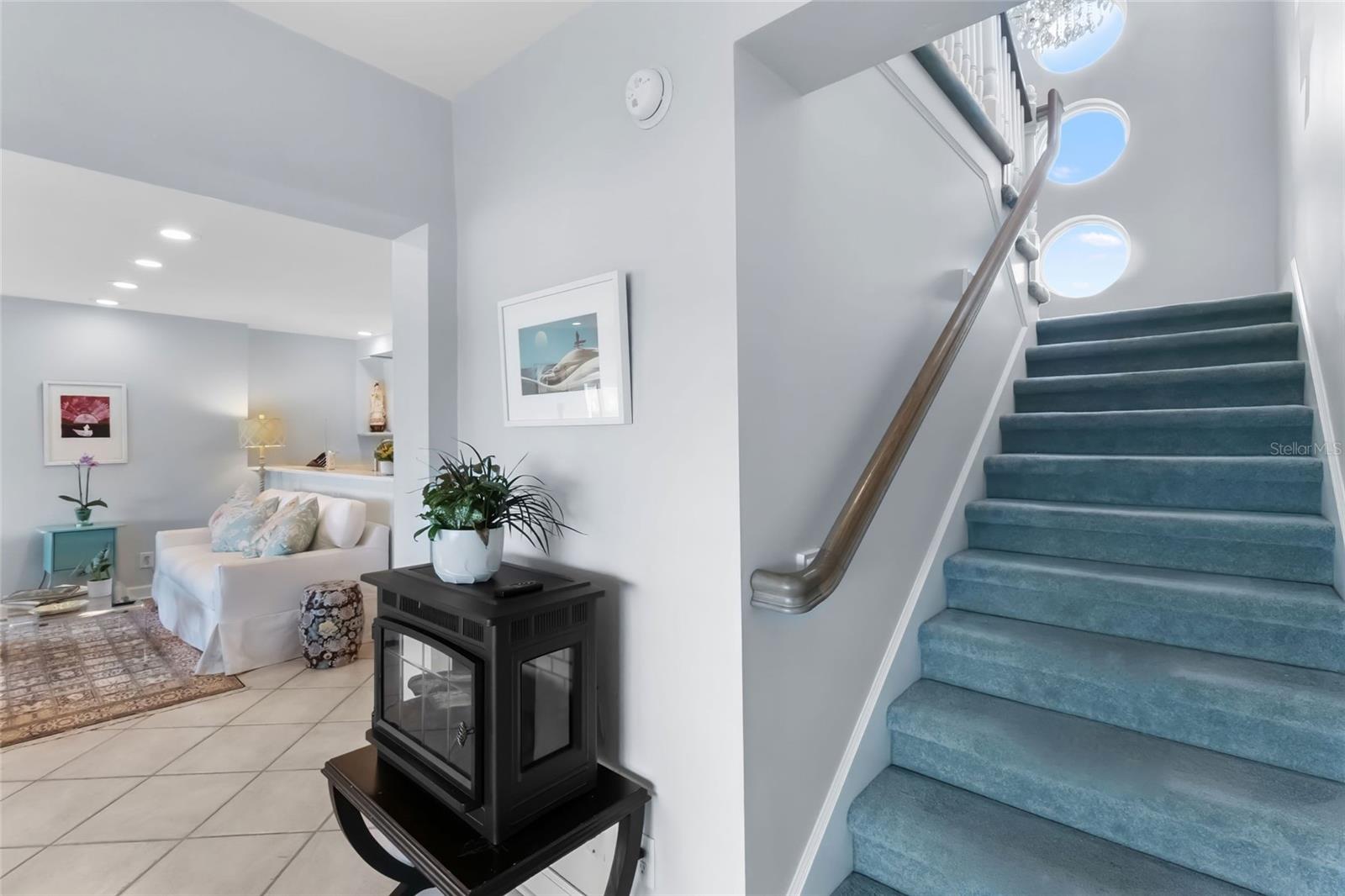 Staircase to Second Level