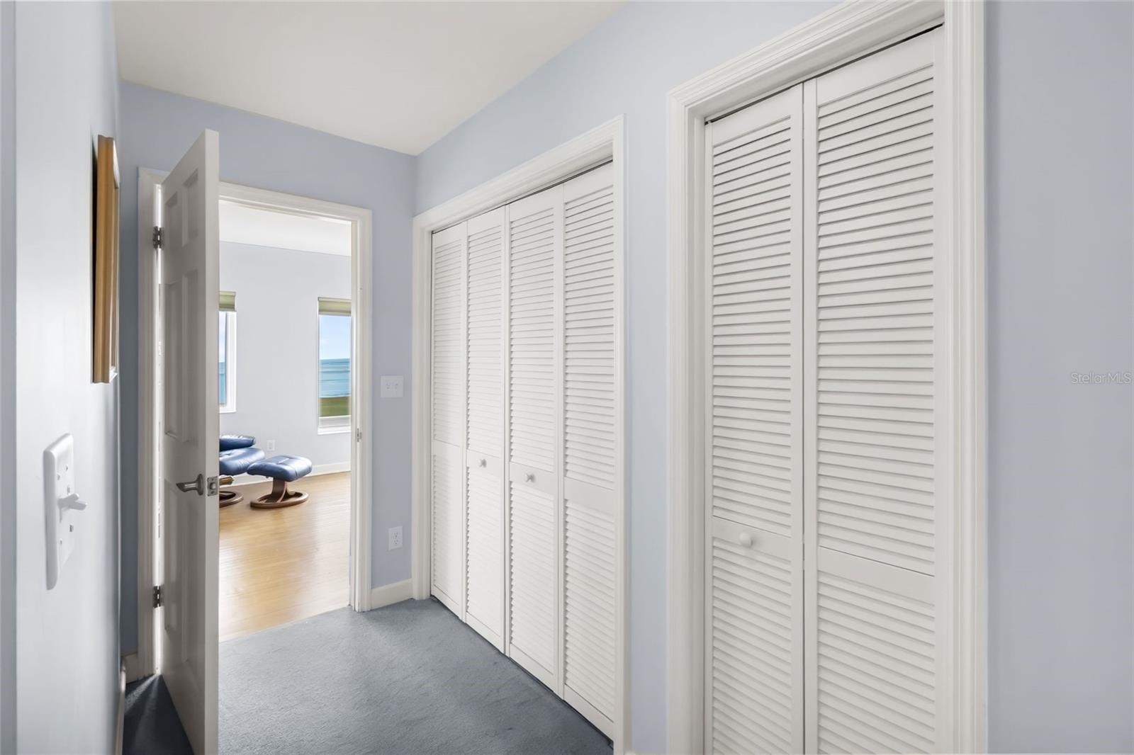 Laundry Closet on Second Level