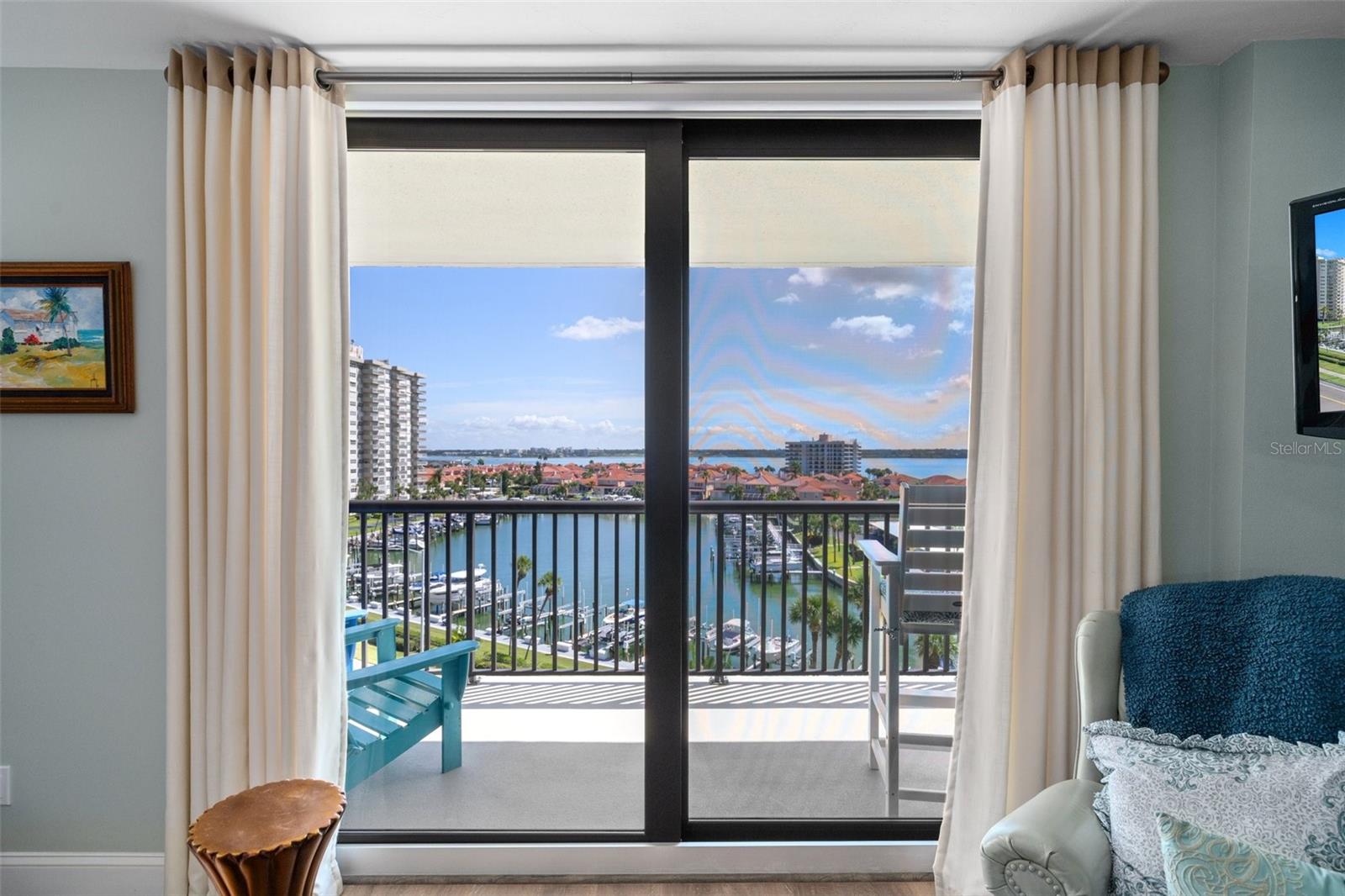 Great view from primary bedroom.