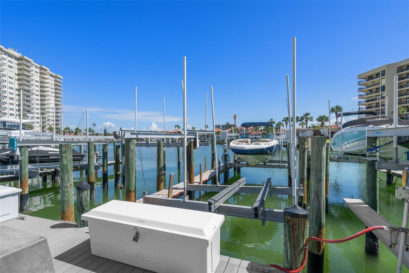 Slip 25- located directly across from the condo.