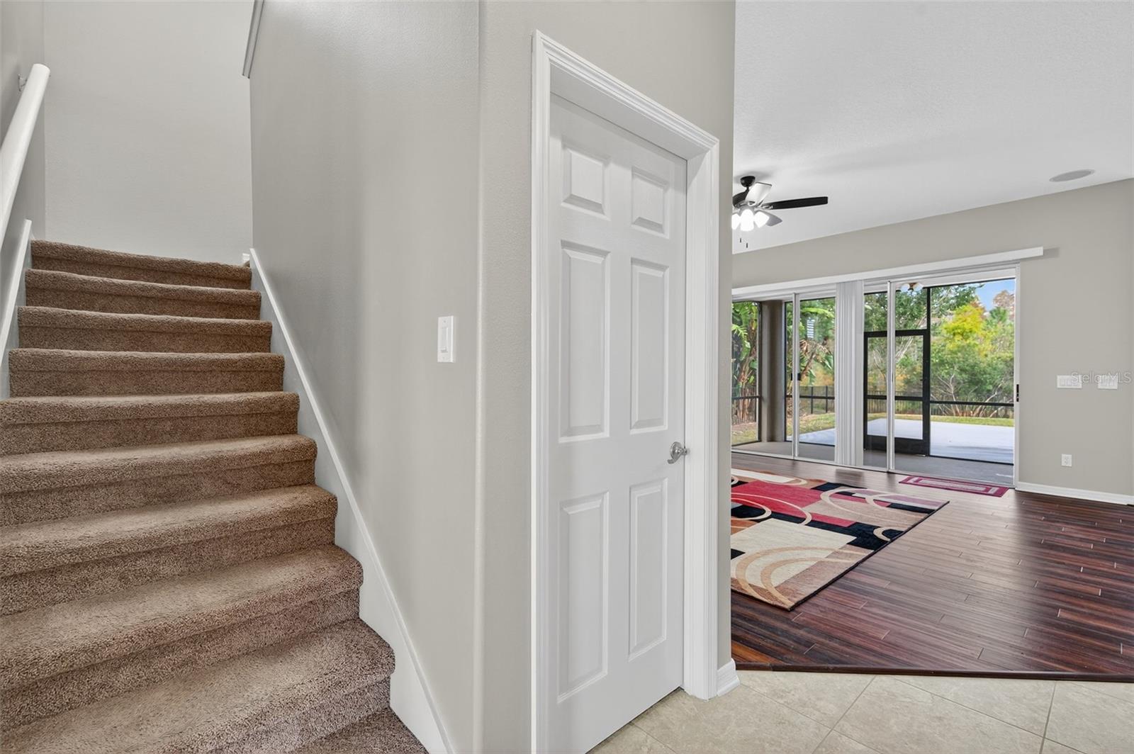 HUGE under the stair's storage room through that door(pic coming soon)