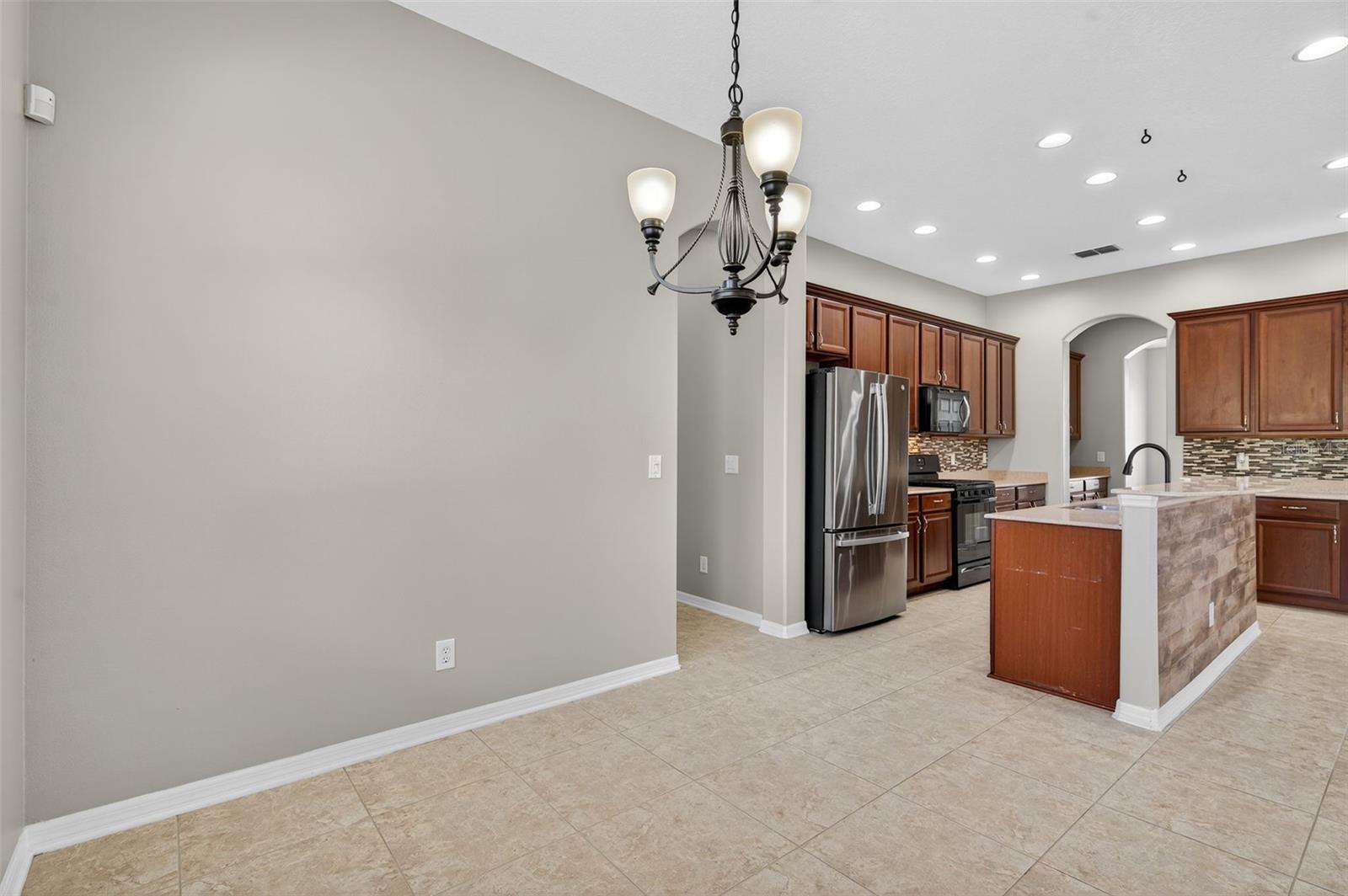 Oversized Kitchen nook