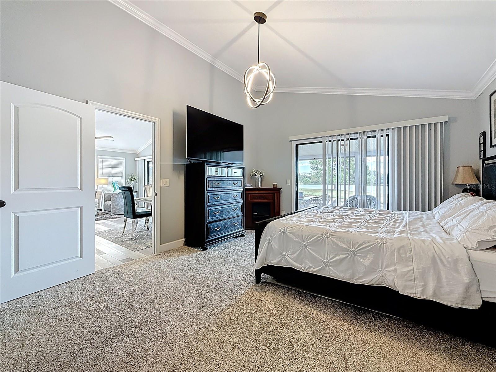 Primary Suite with lake view
