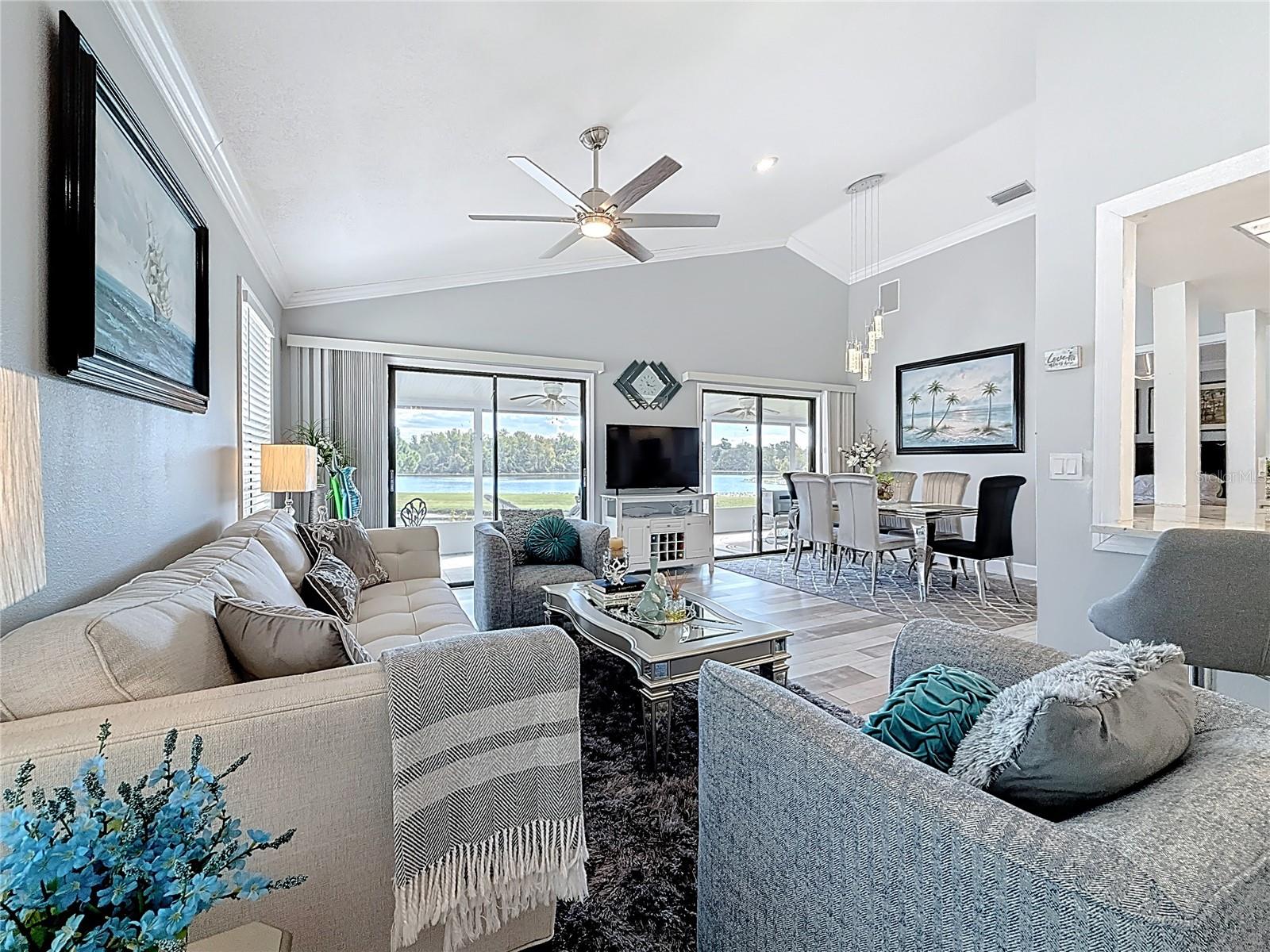 Family Room - Dining Room - Beautiful View