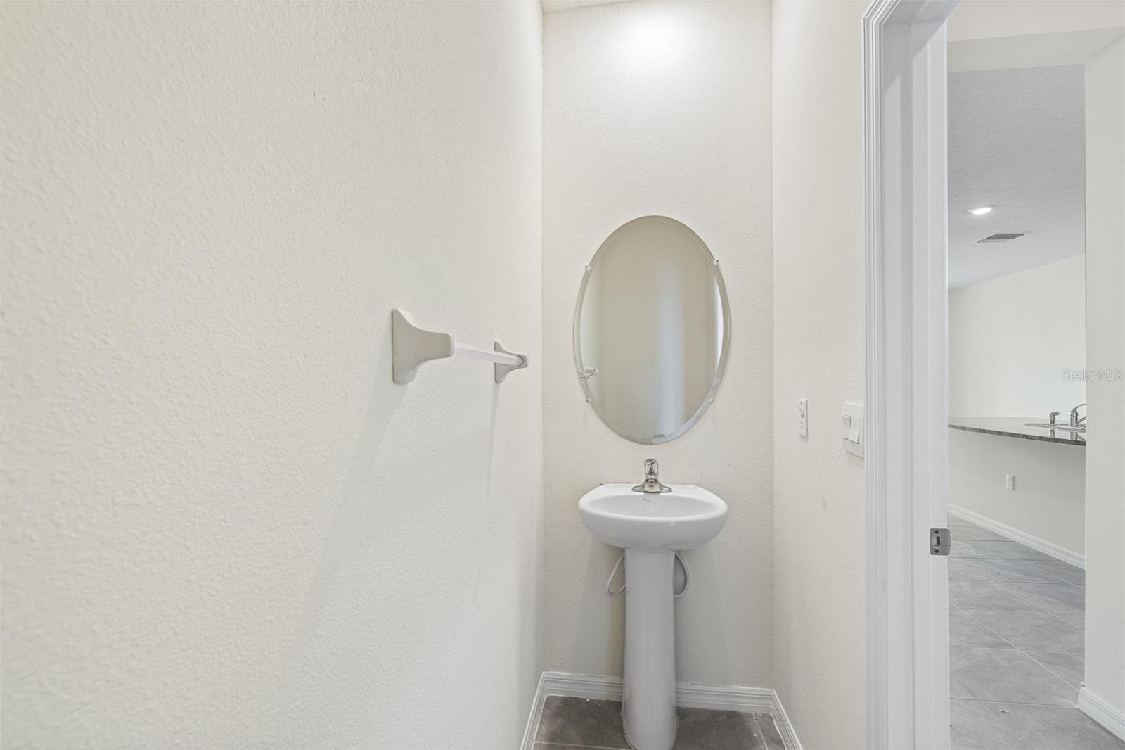 half bath, 1st floor