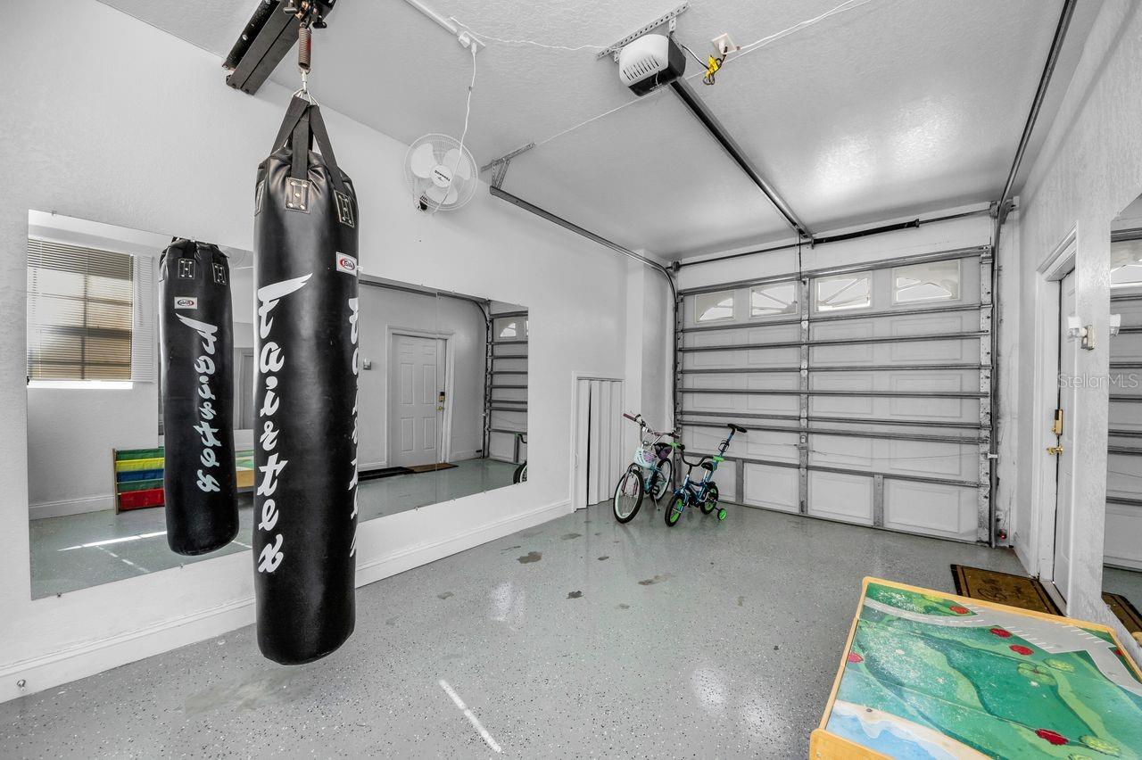 Separate third garage