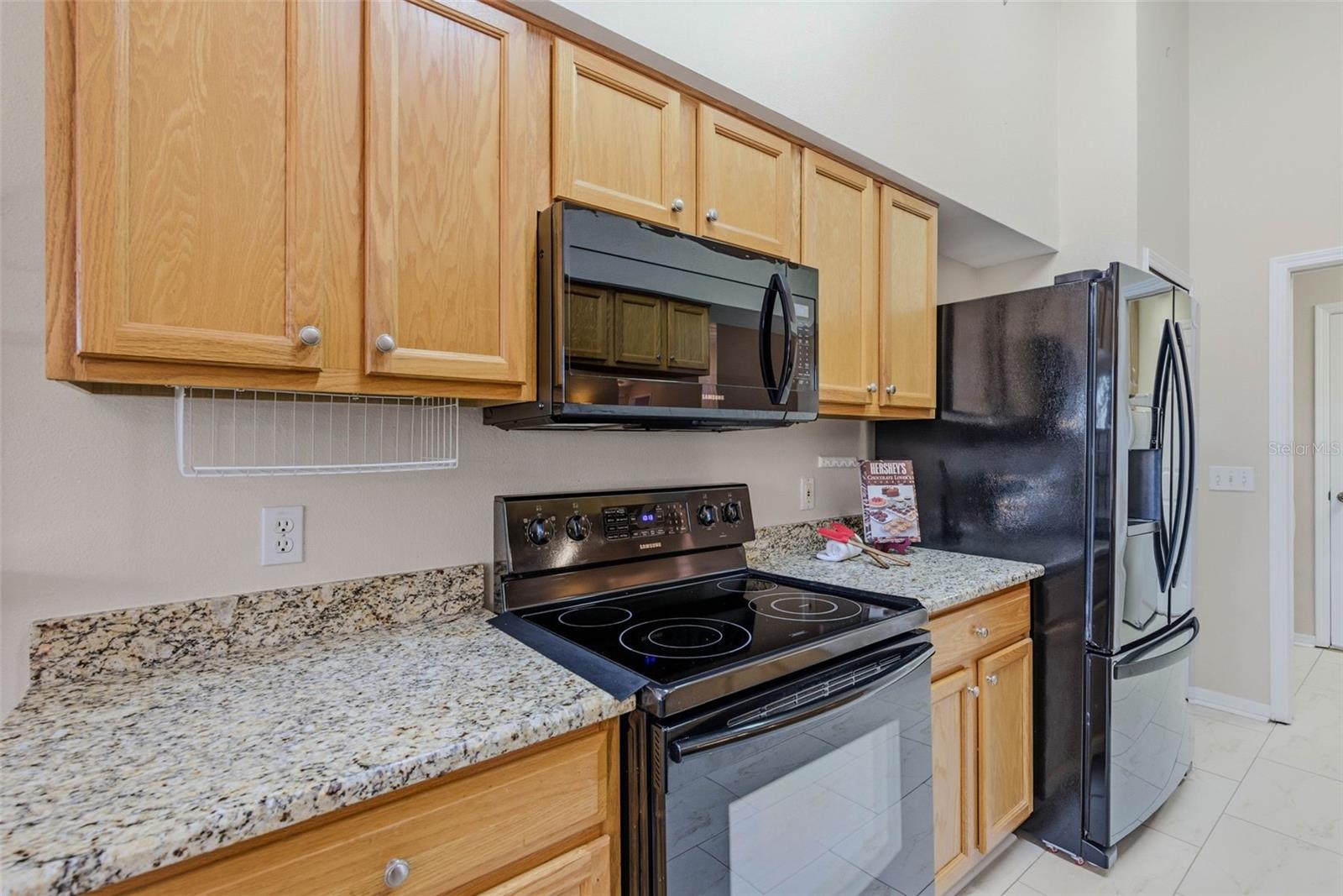 Elegant granite countertops