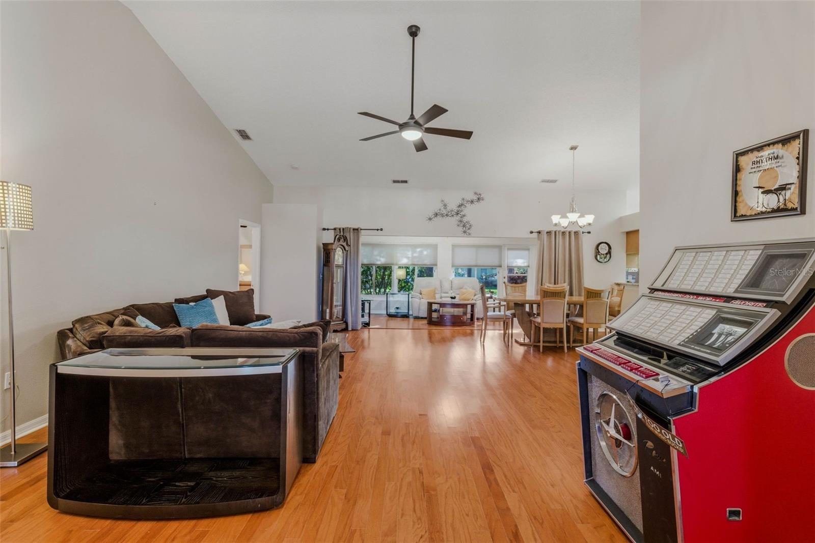 Main entrance offers a practical layout with a coat closet.