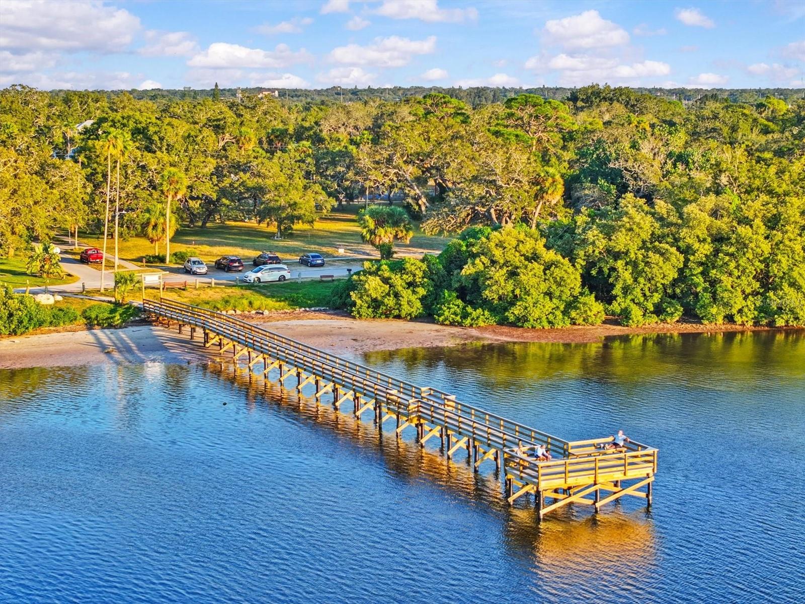 brand new community pier!