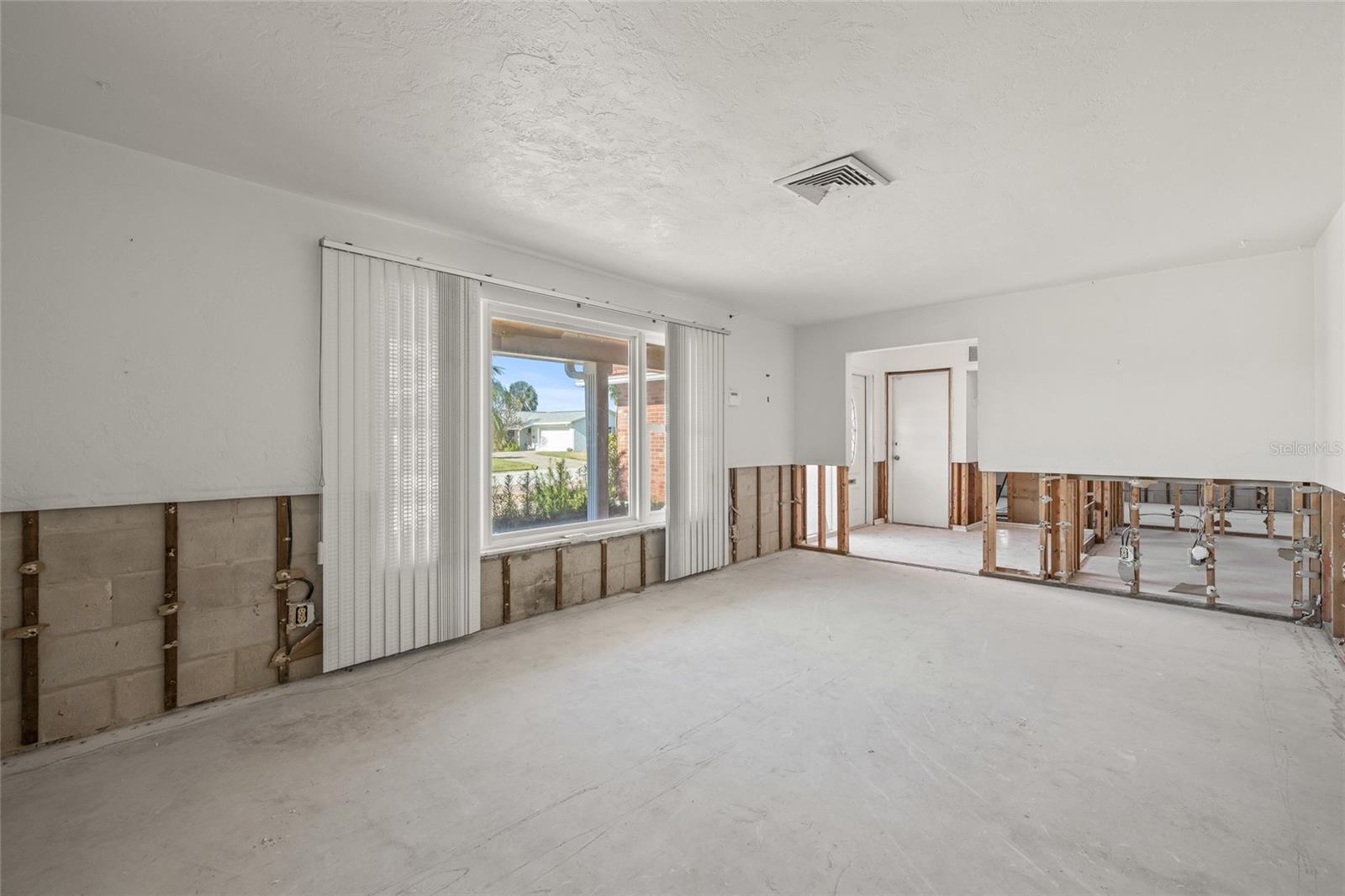 Lounge/Living area located front of house.