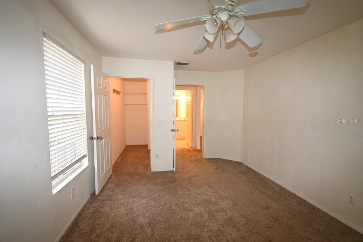 SINGLE CLOSET, SHARED BATH IN HALL WAY