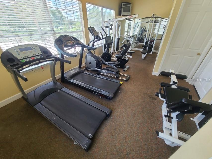 FITNESS ROOM IN CLUB HOUSE