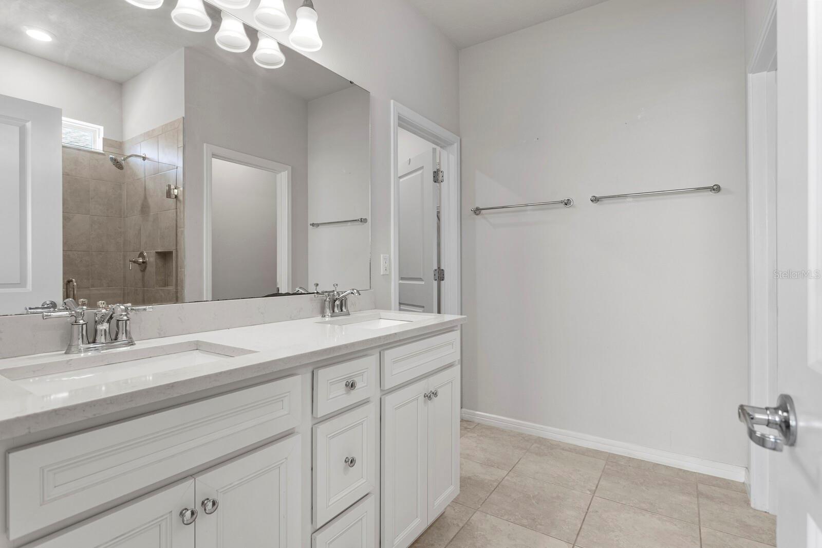 Primary Bathroom with Double Sinks