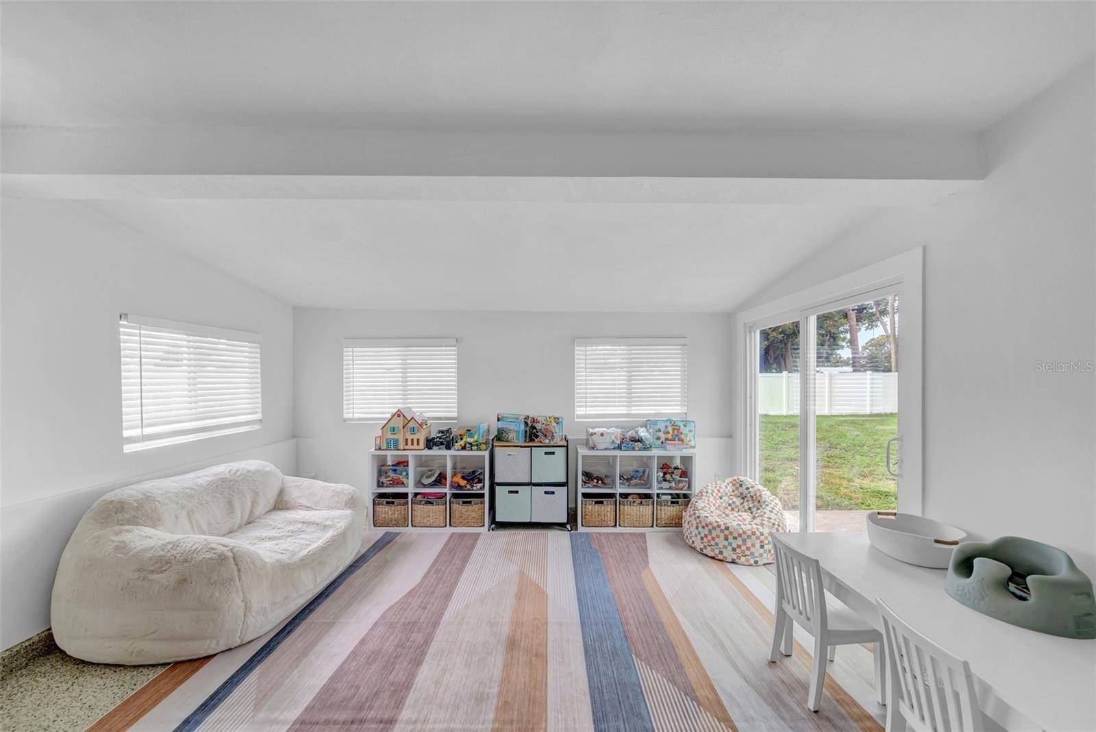 Family/Bonus/Office over looking the back yard