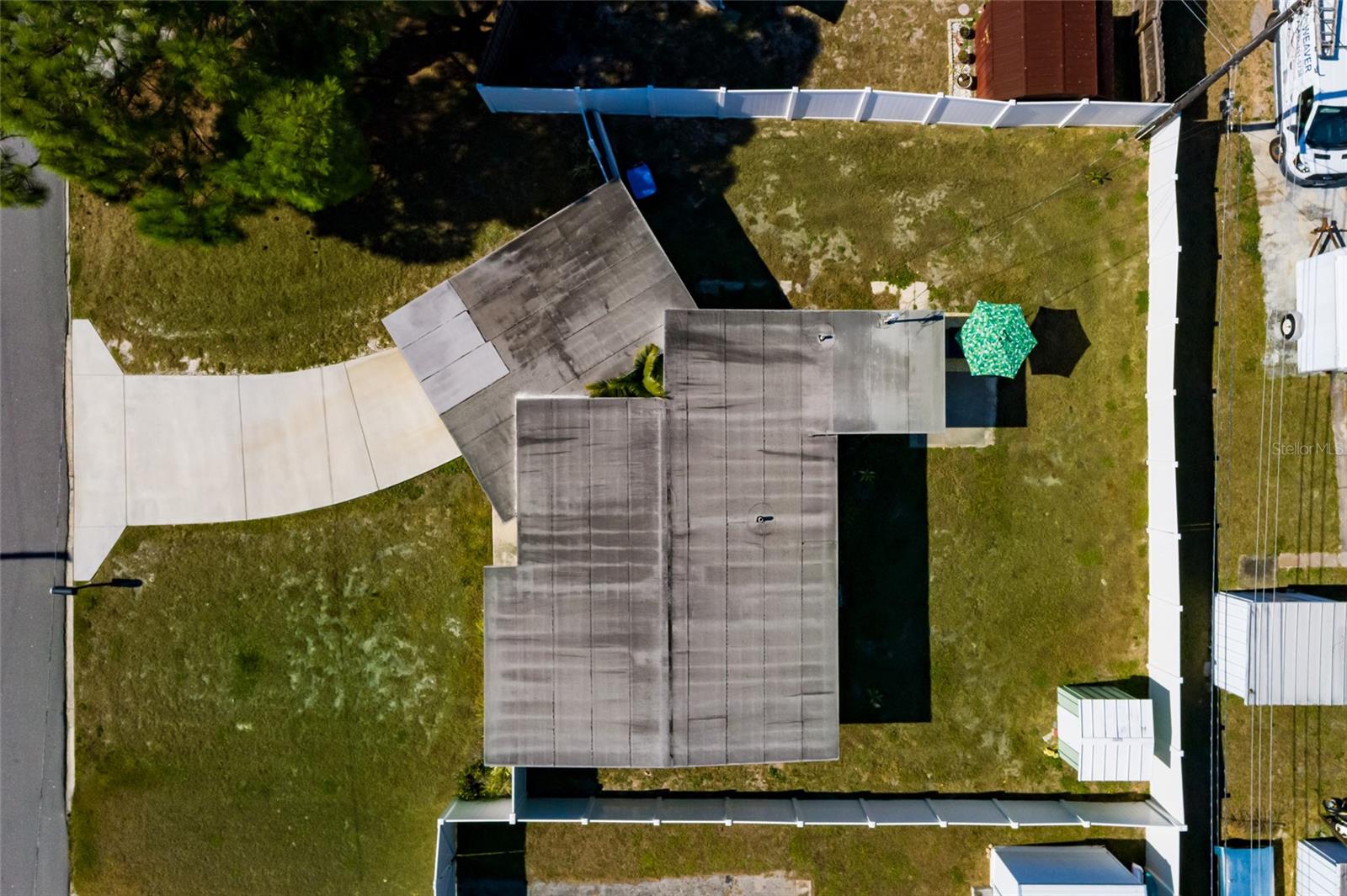 Large front & back yards.