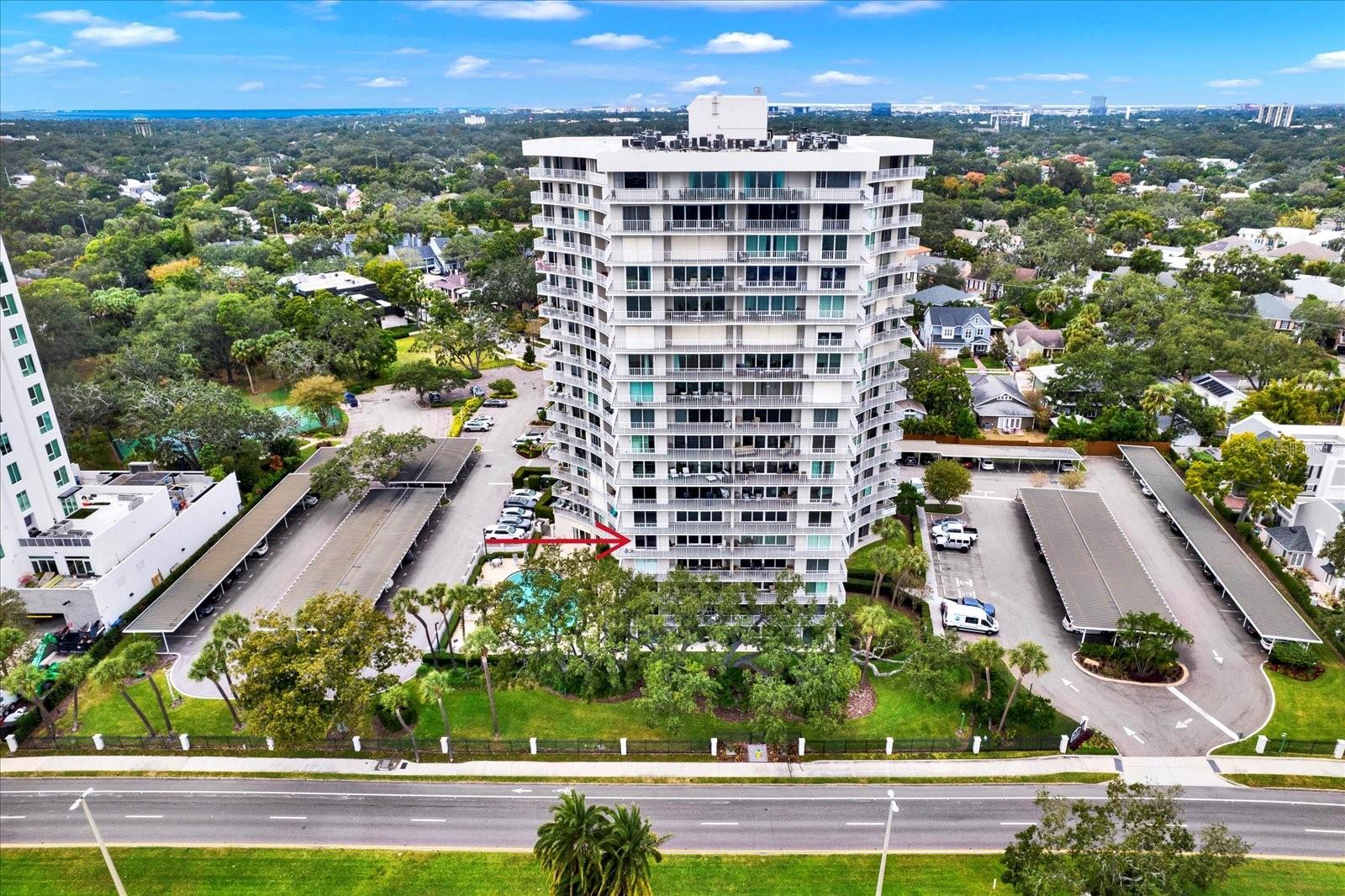 The Bayshore Diplomat has withstood the test of time, known for its enduring construction quality and timeless presence along Bayshore Boulevard.