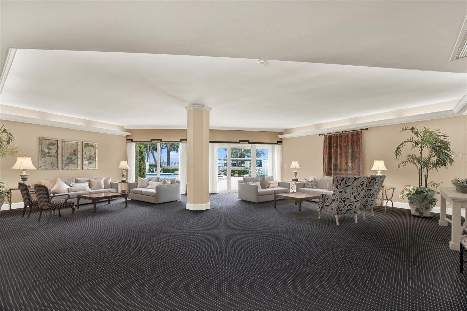 Club room called the "Ambassador Room".