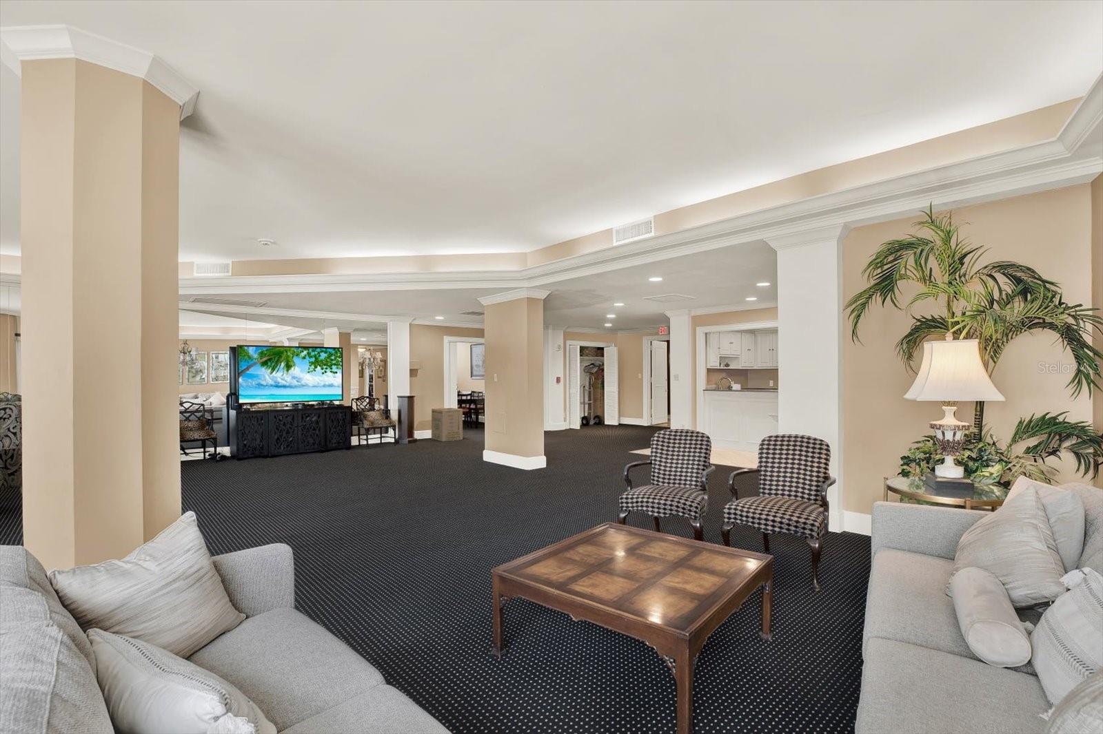 Club room called the "Ambassador Room".