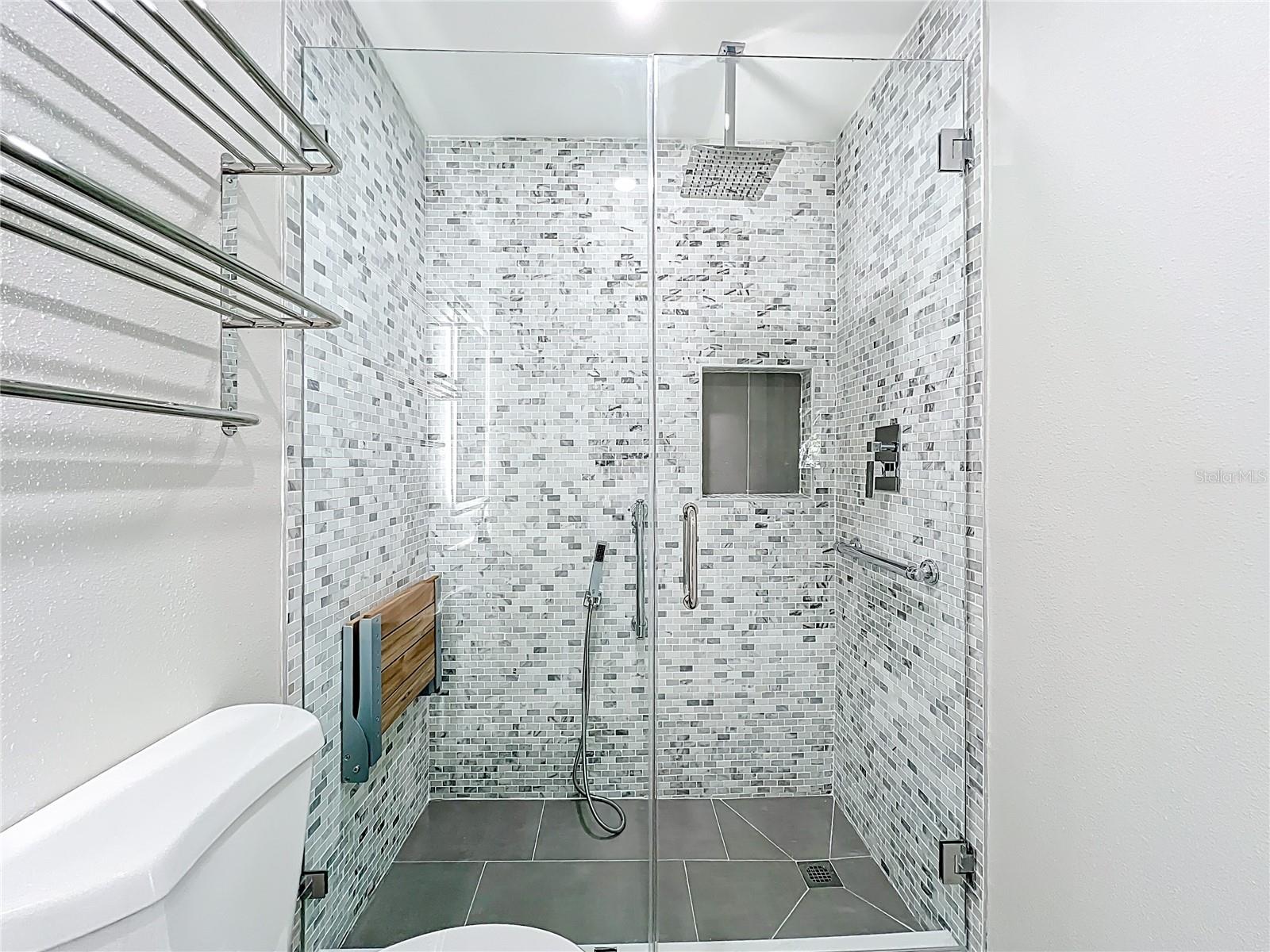 Custom shower
