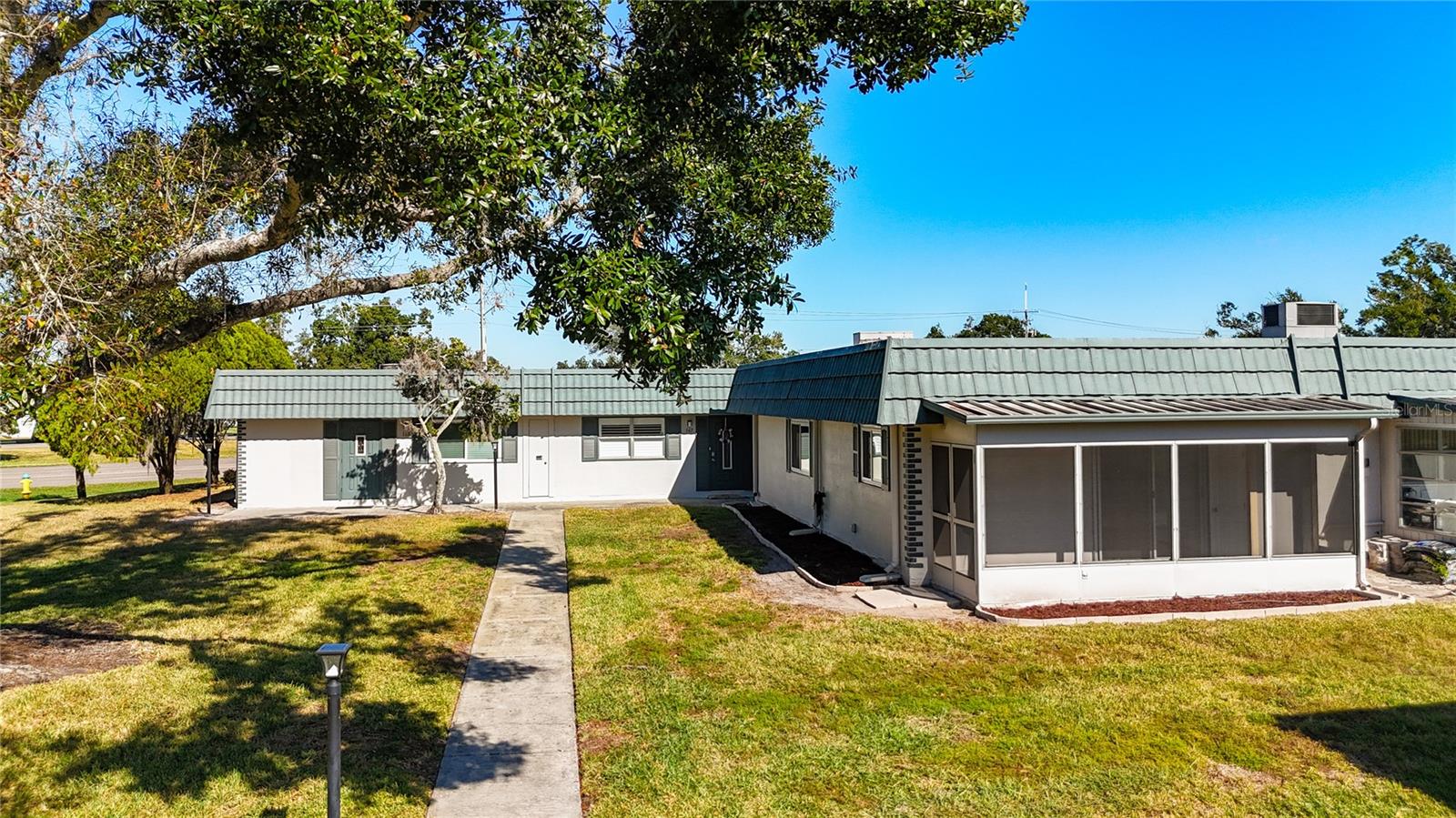 Corner lot with park-like view