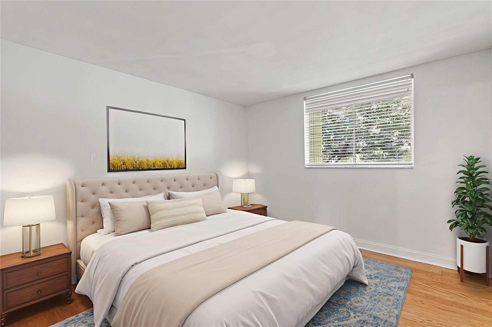 Virtually staged - Bedroom 1