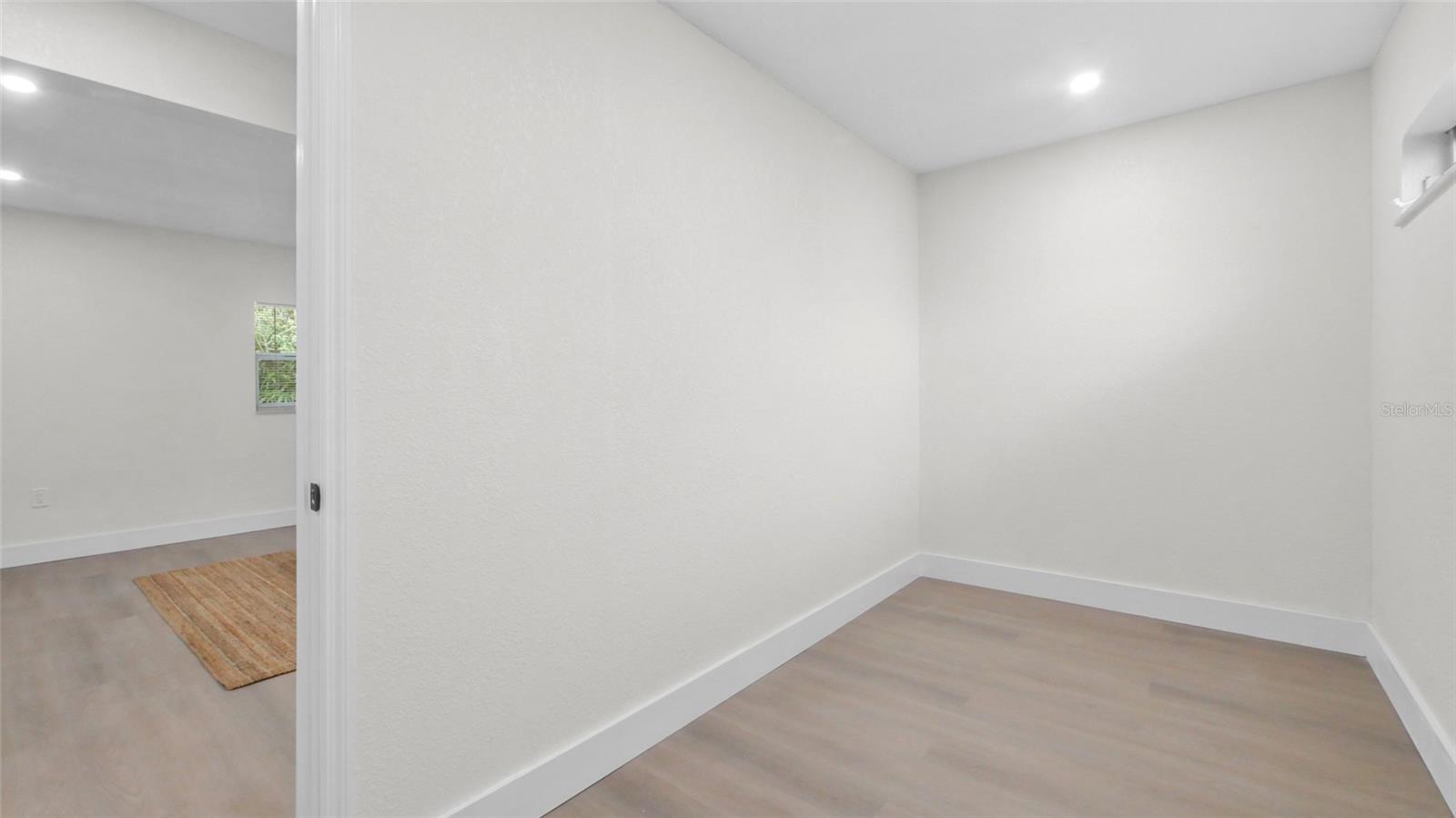 Primary walk in closet