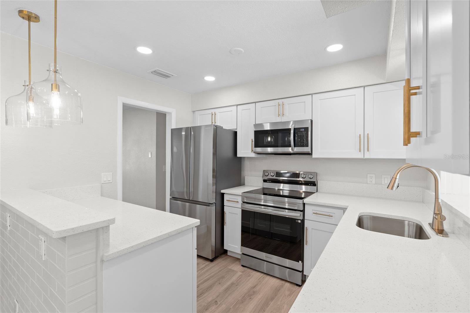 Stainless Appliances Including Dishwasher