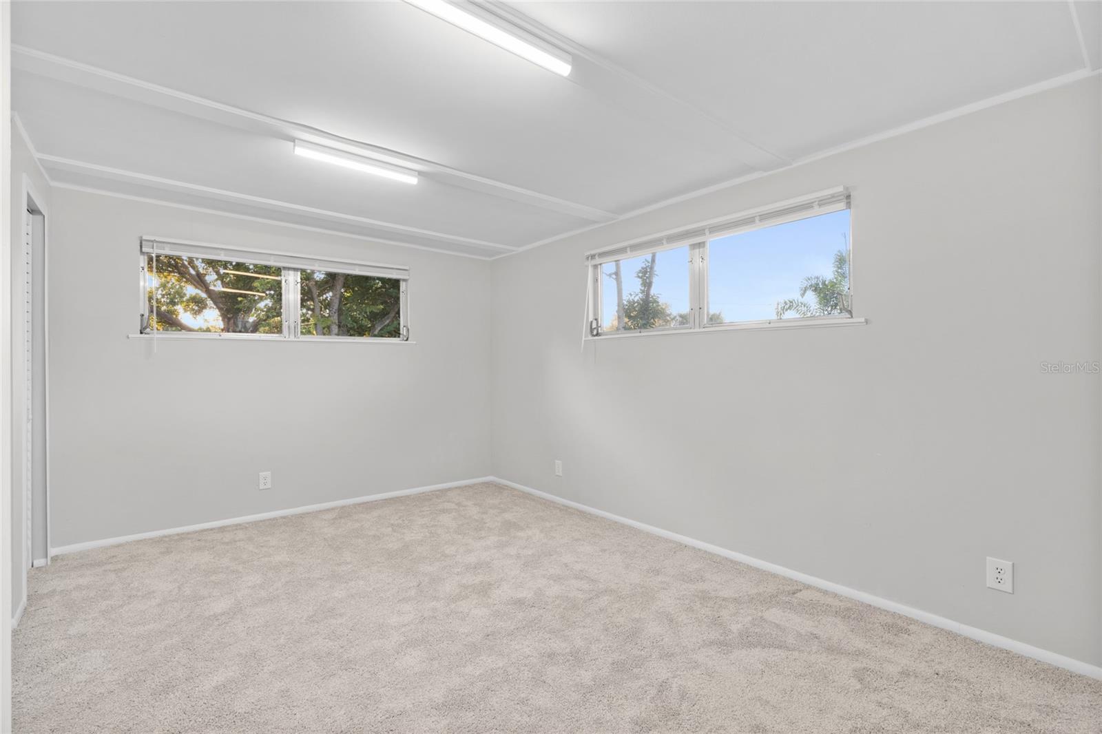 Bedroom 1 off the back behind the kitchen