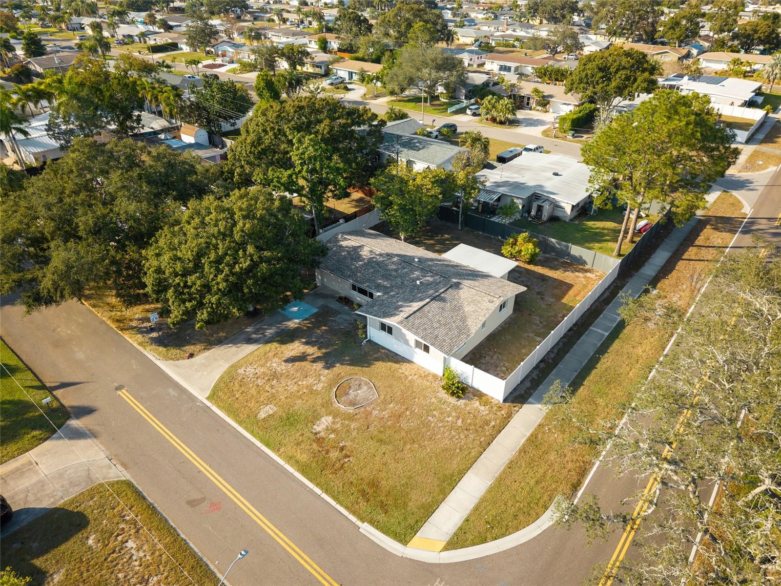 Large corner lot perfect for pets, kids, entertaining and BBQs!