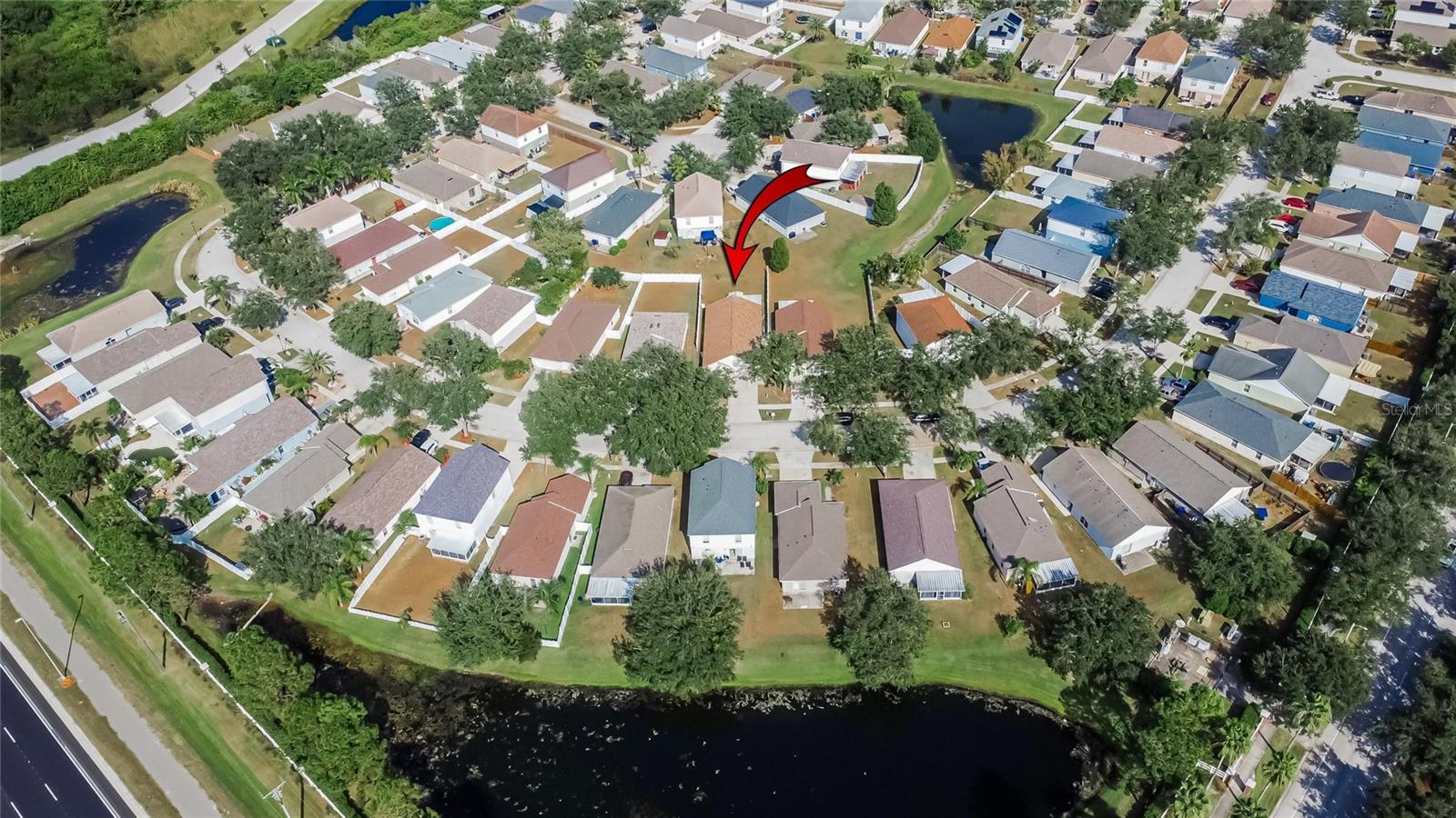 Neighborhood Aerial View