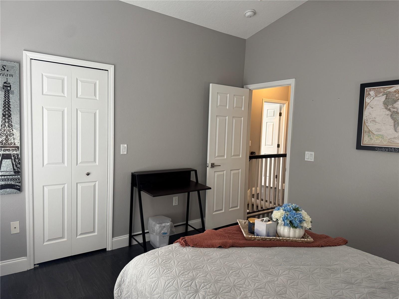 2nd bedroom with walk-in closet