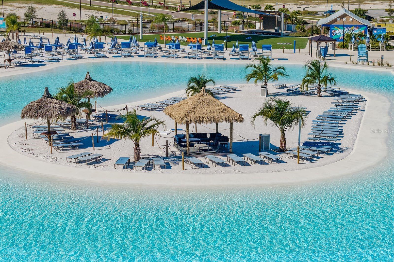 Mirada Lagoon Sandbar