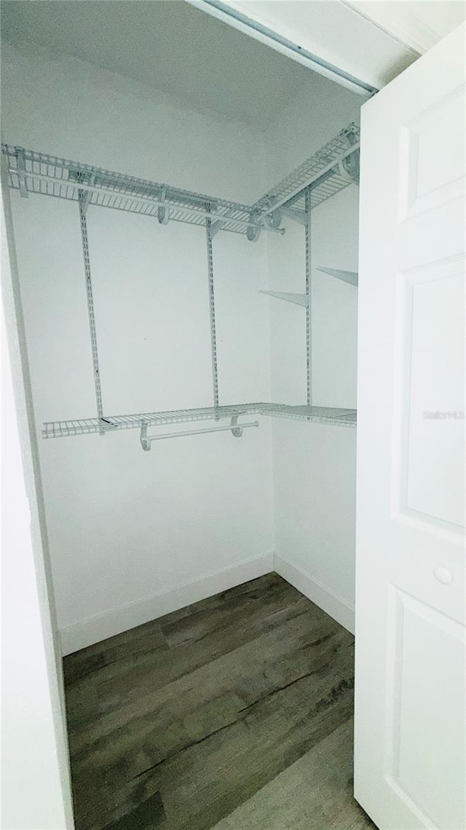 Bedroom 3 walking closet