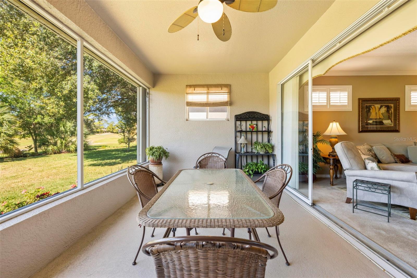Lanai w/Panoramic Golf Course Views