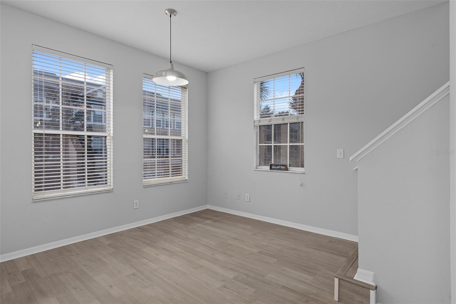 What a Spacious Dining Area !!