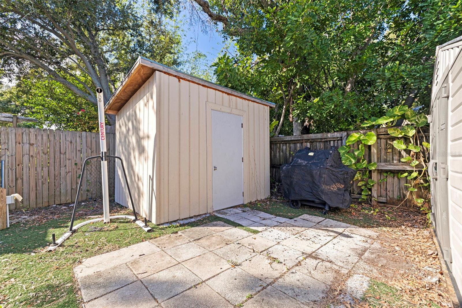 Extra storage shed