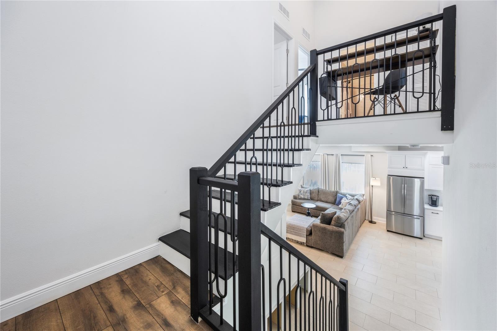 Loft View from Downstairs