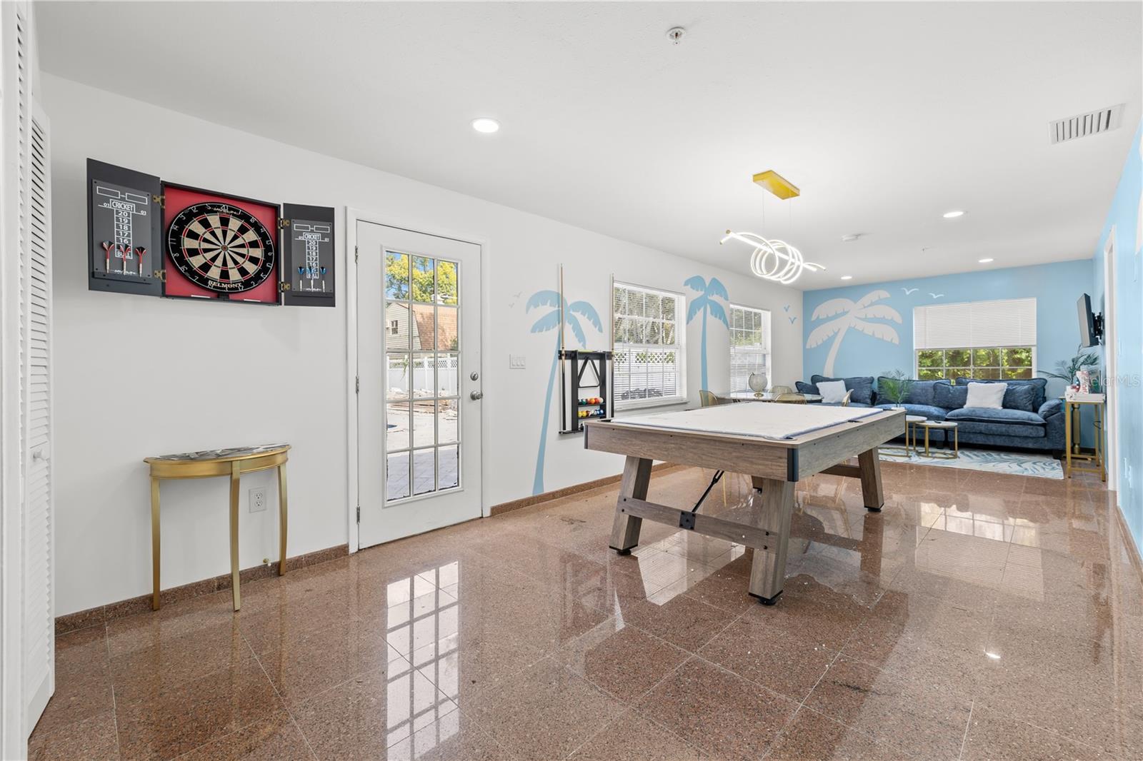 Pool House Living Room