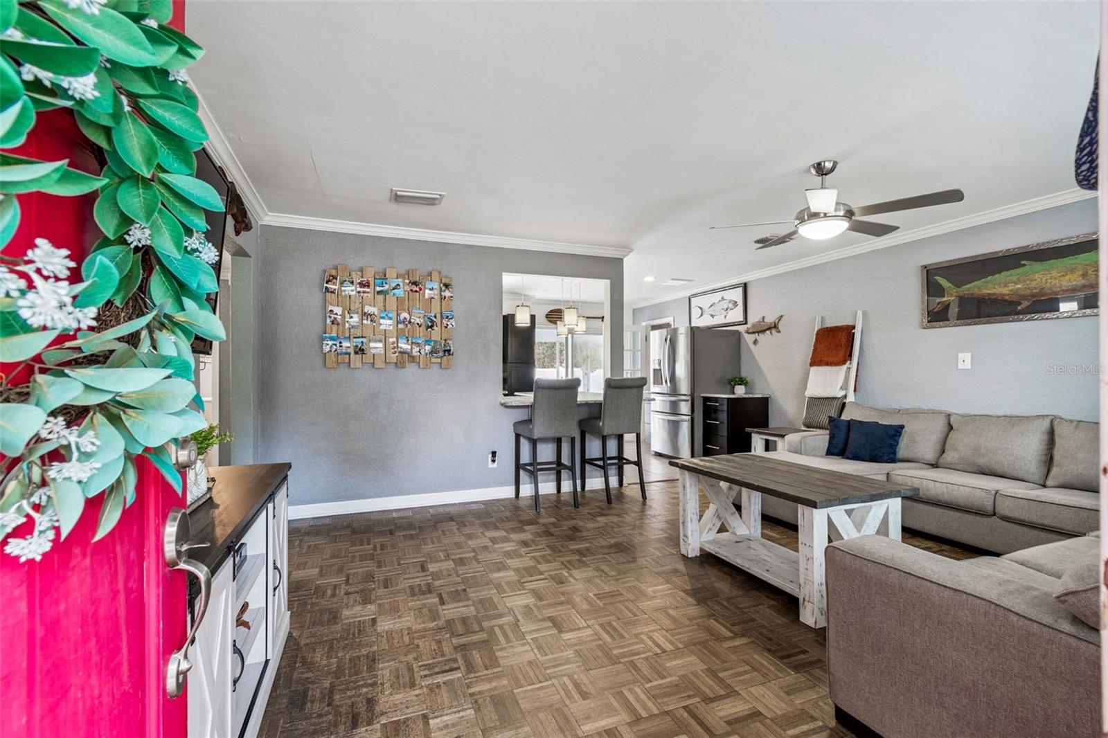 Living room as you enter the front door