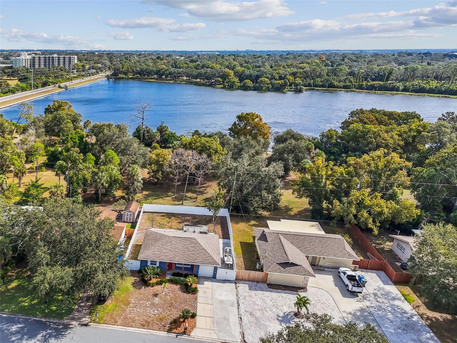 View of John S. Taylor Park and Lake
