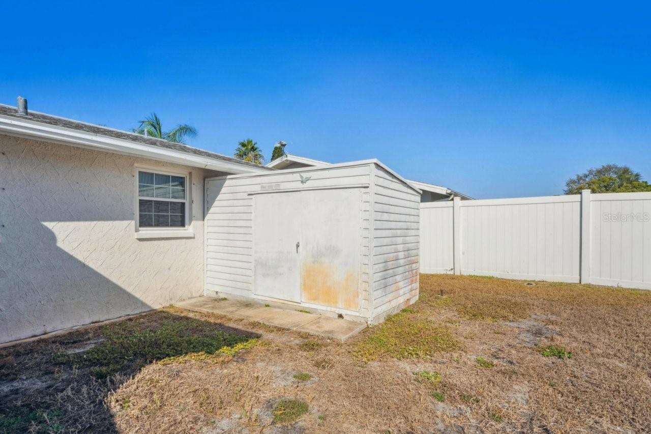 Another shed for storage