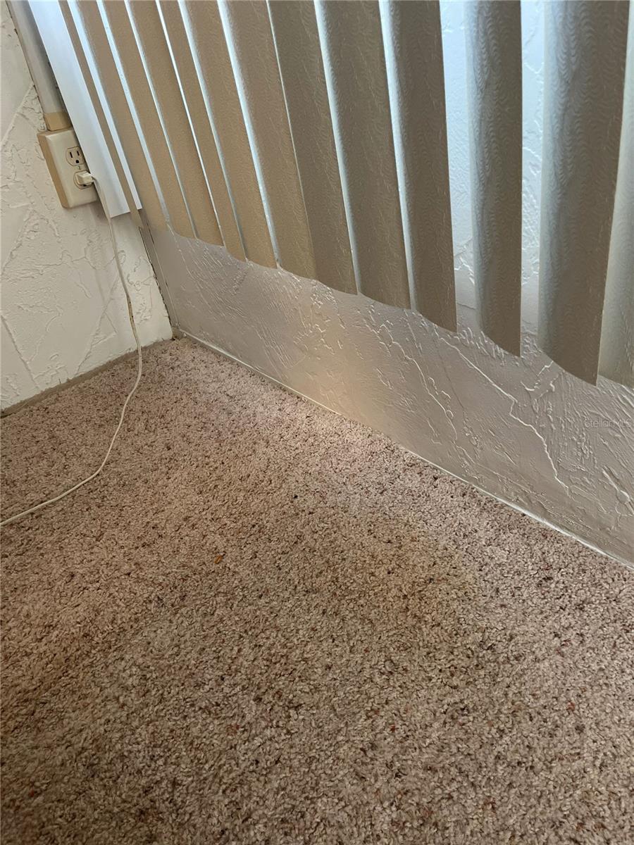 Lanai repair to base of the window