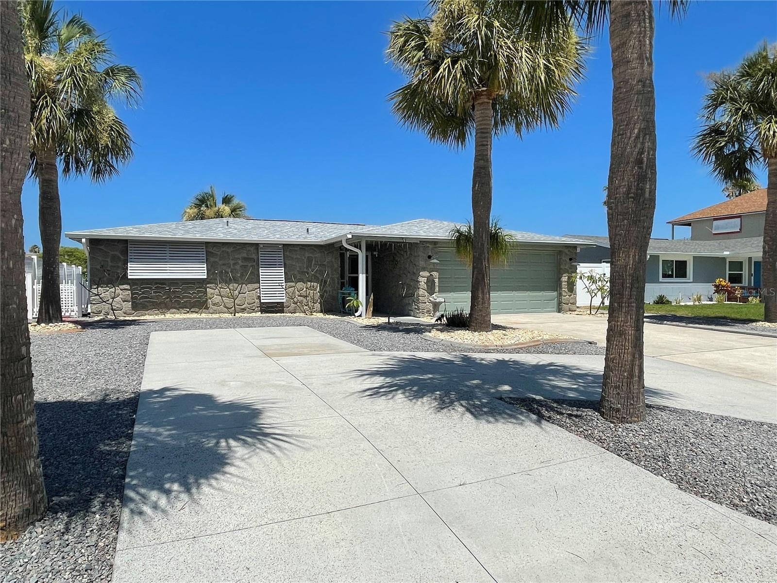 Double Driveway.......Double Car Garage