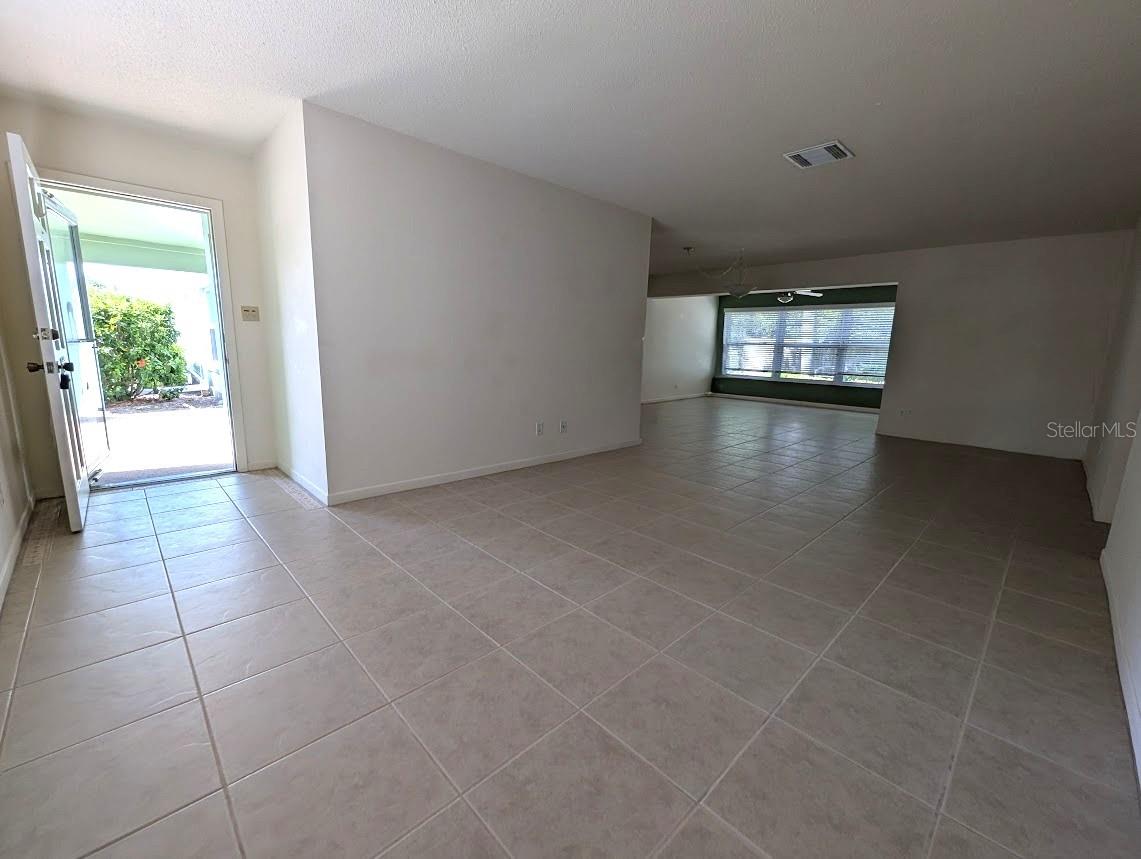 View of entry and great room