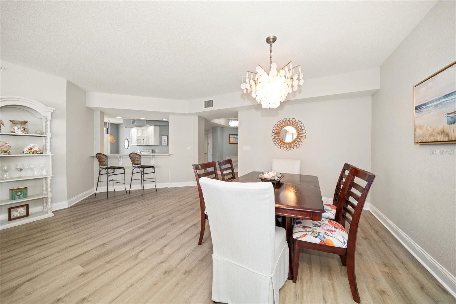 DINING AREA IN GREATROOM