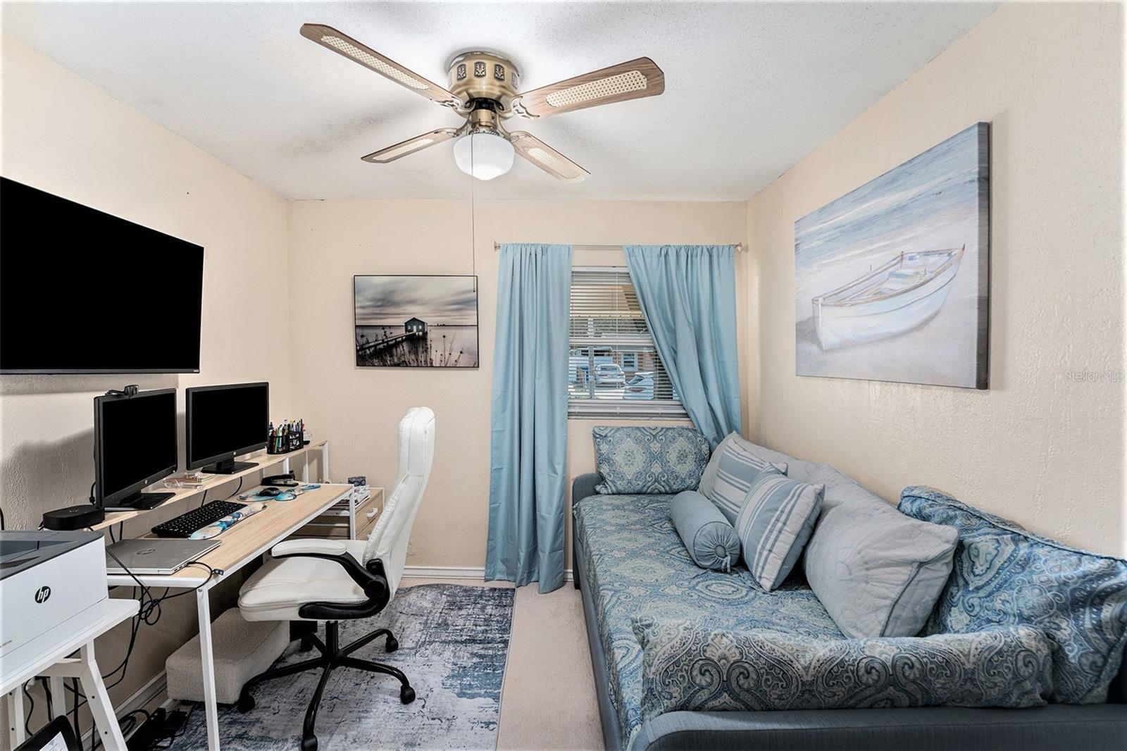 Bedroom 3 (currently used as an office).